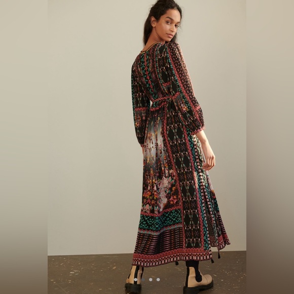 RARE EUC Anthropologie Bhanuni by Jyoti Brenda Maxi Dress // Size XL - Picture 2 of 4